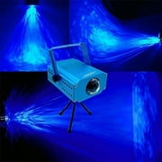 Lightahead 3-Watt Blue LED Water Wave Stage Light Ocean Ripple Effect Projector Lighting for Wedding Home Party Concert