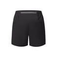 thumbnail image 4 of FEOYA Training Shorts Mens Quick-Dry Lightweight Gym Sweat Shorts Male Breathable Sports Shorts Inter Drawstring Elastic Waist Athletic Shorts with Pockets L Black, 4 of 9