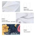 thumbnail image 2 of Yayeee Kitchen Hanging Hand Towels Set of 2 with Loop Bathroom Absorbent Tie Towel, Red Floral Flamingo, 2 of 7