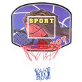 thumbnail image 6 of Indoor Children Mini Basketball System Backboard Hoop Kit Door Wall Mounted Kids Toy Set, 6 of 9