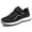 Black, variant on CHENge Mens Sneakers Black Lightweight Casual Wide Toe Box Zero Drop Mens Tennis Shoes Gym Athletic Tennis Sneakers Breathable Mesh Shoes