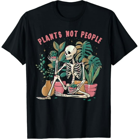 Plants Not People Spooky Season T-Shirt Size S-5XL