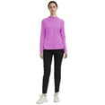 thumbnail image 3 of MoFiz Womens Full Zip Running Jacket UPF 50+ Sun Protection Long Sleeve Sports Shirts, 3 of 9