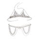 thumbnail image 2 of Cadena de cuerpo cadena de cuerpo cadena de bikini cadena de bikini cadena de pierna imitación, 2 of 8