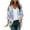 #01Blue Cardigan for Women, variant on yoeyez Women's Summer Lightweight Ladies Vinatge Floral Print Kimono Cardigan 3/4 Sleeve Shawl Chiffon Cardigan Casual Beach Cover Ups Red,3XL