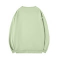 thumbnail image 3 of KeShDi Mens Shirts Men's Fashion Hoodies & Sweatshirts Men Casual Solid Color Basic Pullover Round Neck Blouses Shirts Mint Green S, 3 of 6
