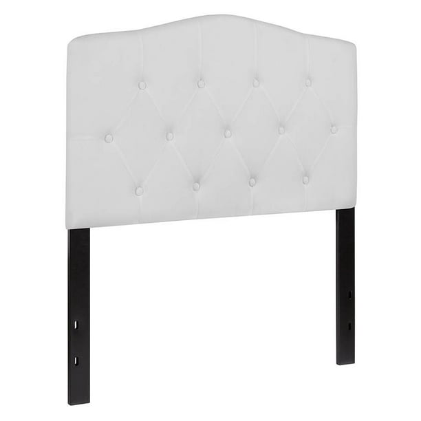 Flash Furniture Arched Button Tufted Upholstered Twin Size Headboard in