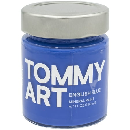 UPC: 8034143040168 | Tommy Art Chalk-Based Mineral Paint 140ml-English Blue
