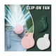 thumbnail image 4 of Hang Belt Mini Summer Outdoor 3 Speed Fan Usb Rechargeable Fan Cooling Bladeless Fan Clip-on Coolin, 4 of 5
