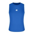 thumbnail image 3 of Mens Summer Sports Fitness Basketball Training Vest Sleeveless Exercise Mesh Material Quick Drying Exercise Running Gym Fitness Shirt Size:XL, 3 of 4