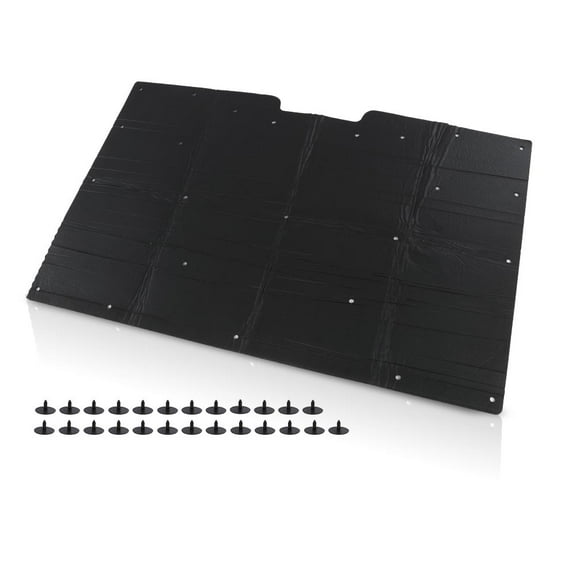 CROSSDESIGN Hood Insulation Pad Fit for Chevrolet Chevy GMC Pickup Truck Suburban Jimmy 1981-1987