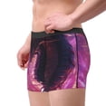 thumbnail image 2 of Balery Neon Futuristic Dragon Calzoncillos bóxer para hombre, ropa interior de algodón suave y transpirable con cinturilla de nailon-Medium, 2 of 5