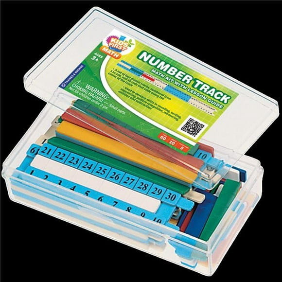 Kids First 568002 Number Track Math Kit with Lesson Guide