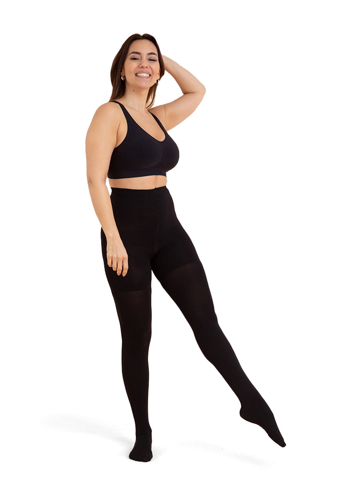 Shapermint Core Waist Shaping Tights for Women, Rip-Resistant Support, Sizes S–3XL