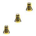thumbnail image 3 of Smilepp PVC Waterproof Dry Backpack Stay Prepared And Enjoy Every Outdoor Activity Fashionable Appearance yellow 3Set, 3 of 6