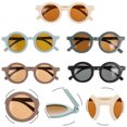 thumbnail image 2 of Shisuyan Children Sunglasses Green Round Frame 1 Set 13.00X13.00X5.00In, 2 of 9