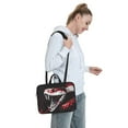 thumbnail image 6 of Lsque Fierce Red Viper Graphic Art Pattern Laptop Bag – Portable & Slim Single-Shoulder Computer Case with Adjustable Strap, Protective, Lightweight for 13”/14”/15.6” Laptops, 6 of 8