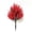 Red, variant on AYktou Artificial Trumpet Topiary Ball Trees for Outdoors, 16 Inch Garden Potted Flower with Ground Spike Faux Bushes Plants Flower Arrangement Landscaping Flower Tree for Yard Porch Patio Decor