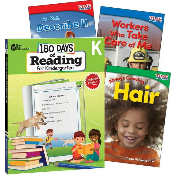 Learn-At-Home: Learn-At-Home: Reading Bundle Grade K: 4-Book Set (Other)