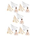 thumbnail image 1 of maskred 2pcs/set Multipurpose Bra Straps For Any Occasion Adjustable And Comfortable Backless Bra Strap 5Set, 1 of 6