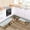 Blanc-21, variante sur 2 Pcs Tapis de Sol pour Cuisine Ensemble Absorbant Thème Coq de Ferme Tapis de Cuisine Antidérapants Imperméables Tapis de Couloir de Cuisine Debout 17”X24”+17”X48”
