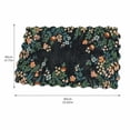 thumbnail image 3 of Door Mat, Rug for Entryway Indoor, Washable Rug, Floral Entryway Mat, Low-Profile 24X16 Inch Scalloped Edge Mat That Shields Home Floors from Debris, Perfect for Interior Entry,, 3 of 7