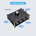 thumbnail image 2 of X31 XLR Interruptor de cable balanceado Selector de fuentes de señal 3, 2 of 5