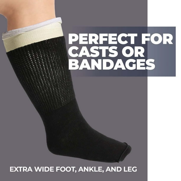 Chaussettes pour pieds gonflés sale