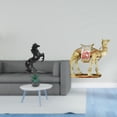 thumbnail image 2 of Estatua de caballo,Estatua de caballo,escultura decorativa de resina de animal,Figura de escritorio,Figura de camello,decoración moderna,regalo para inauguración de casa,Estatua de animal de, 2 of 8