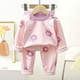 thumbnail image 2 of UAYOTSE Boys Long Sleeve Pajama Two Piece Set, Cute Pattern Loungewear Sleep Outfit for Toddler Boys Size 7-8 Years, 2 of 4