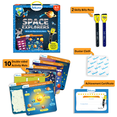 thumbnail image 2 of Skillmatics Educational Game - Space Explorers, Reusable Activity Mats with 2 Dry Erase Markers, Gifts for Ages 6-9, 2 of 6