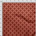 thumbnail image 4 of oneOone Cotton Flex Red Fabric Geometric Craft Projects Decor Fabric Printed By The Yard 40 Inch Wide, 4 of 4