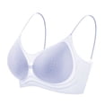 thumbnail image 5 of Miqool Seamless Thin Ice Silk Bras for Women Summer Comfort Wireless Bralettes Breathable Cool Lightly Plus Size Tshirt Bra, 5 of 8