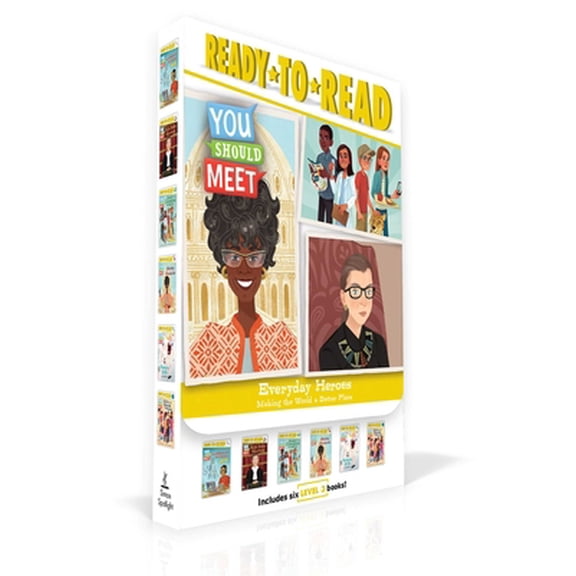 Pre-Owned Everyday Heroes (Boxed Set): Making the World a Better Place--Lin-Manuel Miranda; Ruth Bader Ginsburg; Kids Who Are Changing the World; Shirley Chi (Paperback) 1534468714 9781534468719