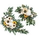 thumbnail image 3 of Guirnaldas de flores para boda, arco de flores para boda, guirnaldas florales artificiales decorativas para Amarillo, 3 of 9