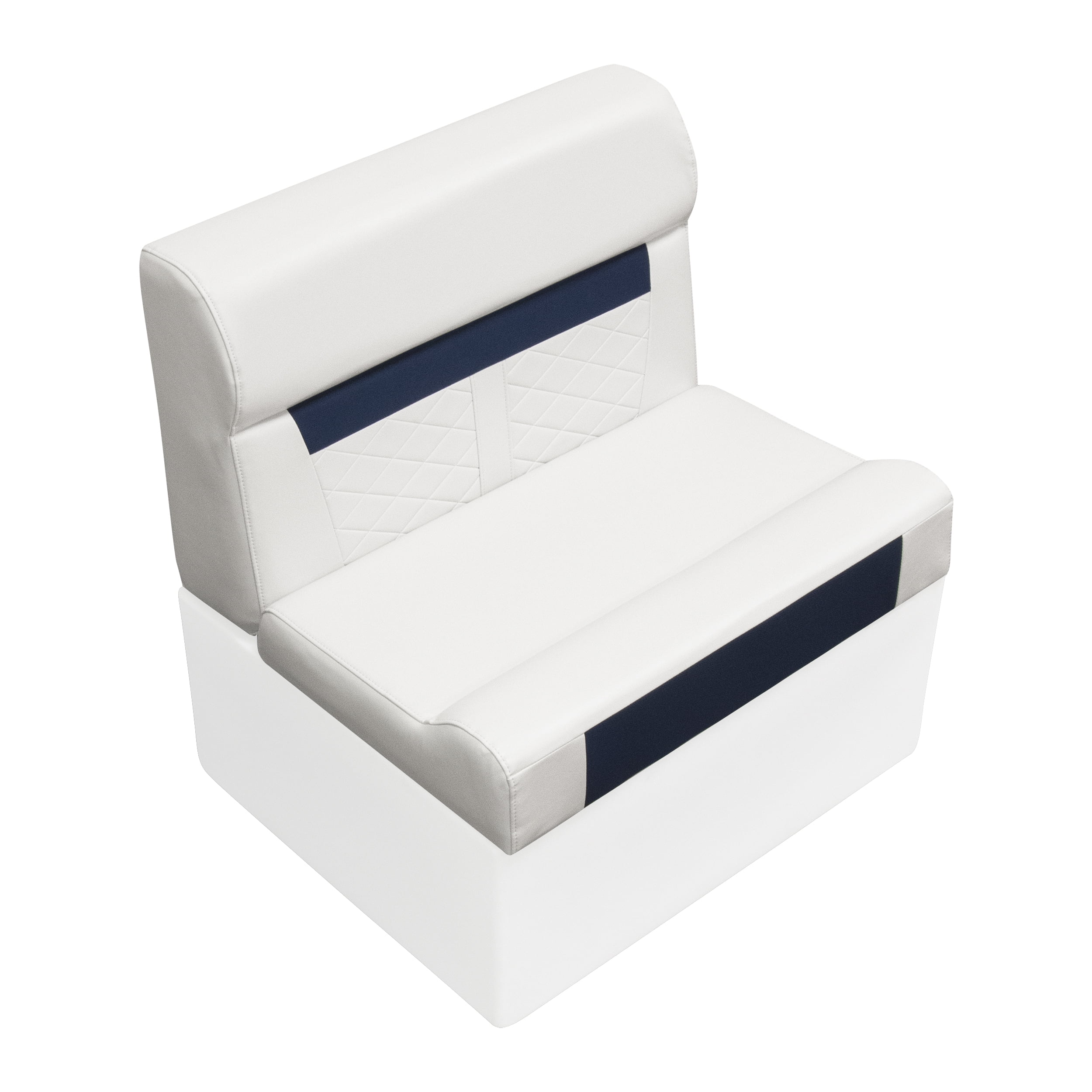 □SEA□ Wise 8WD707P-1-924 Deluxe Series Lounge Boat Seat, White-Navy