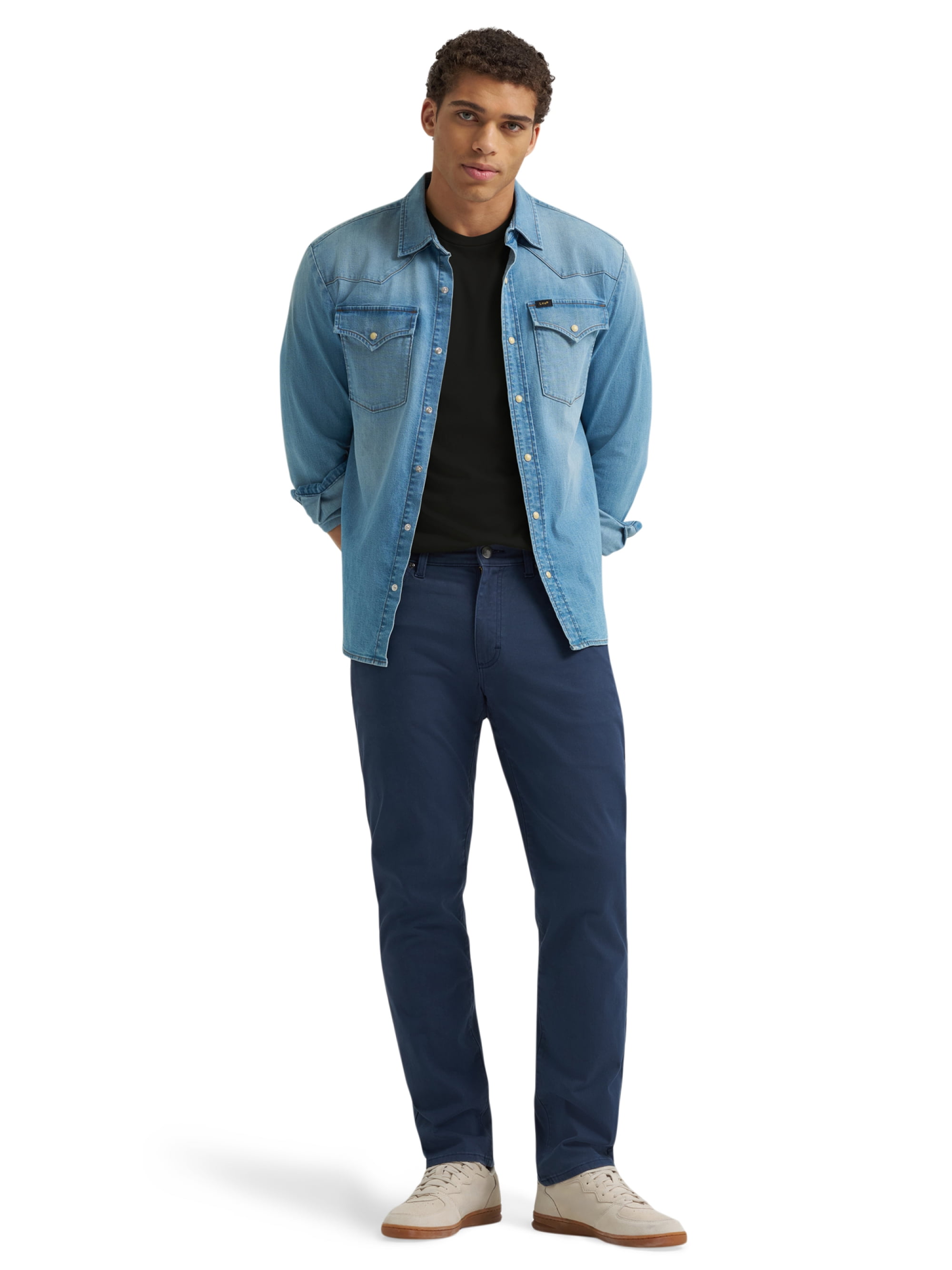 Lee Men's 5-Pocket Twill Pant