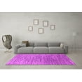 thumbnail image 3 of Ahgly Company Indoor Square Oriental Pink Industrial Area Rugs, 7' Square, 3 of 4