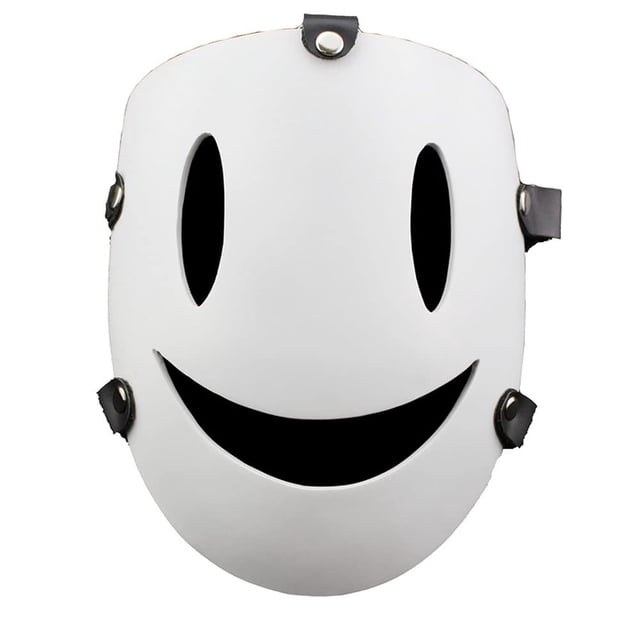 Máscara de cosplay ZCFENG High-Rise Invasion Tenkuu Shinpan White