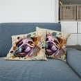 thumbnail image 2 of Bulldog Portrait Watercolor Vintage Retro Styles Pillow Cushion Double Sided Dog Lover Gifts Idea Throw Pillow - 00001, 2 of 4