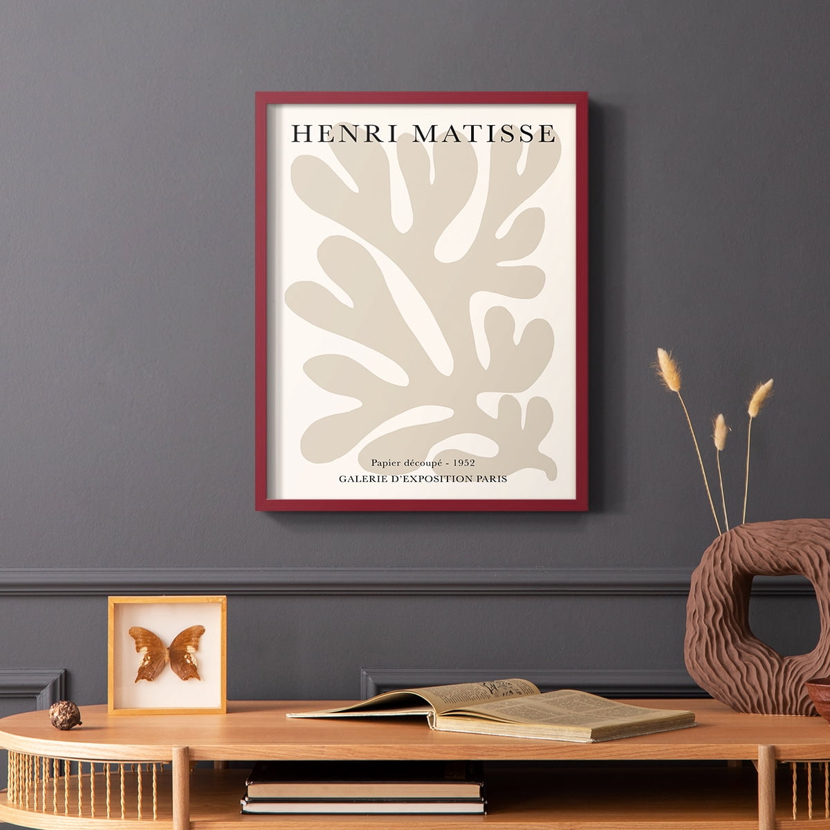 Matisse CCVIII in Solid Wood 11 x 14 Framed Print