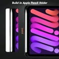 thumbnail image 3 of Flip Case for Apple iPad mini 7th Gen (A17 Pro)/ iPad Mini 6th Gen 8.3", with Pencil Holder Smart Cover Auto Sleep Wake Protective Documents Pocket Stand Snap Closure Case for iPad mini 7 6, Coffee, 3 of 7