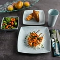 thumbnail image 7 of Open Box Gibson Home 16 Piece Melamine Dinnerware Set Plates, Bowls, & Cups, 7 of 7