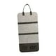 thumbnail image 3 of Bolsa de fieltro para almacenamiento de juguetes con plumas de gato, almacenamiento de juguetes para mascotas, bolsa colgante de fieltro reutilizable gris claro, 3 of 8