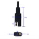 thumbnail image 4 of Cable de Extensión para Conectores Automotrices SAE Power de 1 A 4 Divisores SAE, 4 of 6