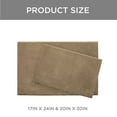 thumbnail image 6 of Plush Memory Foam Chenille Cushioned 17" x 24" 2-Piece Bath Mat with Bounce Comfort Technology, 6 of 8