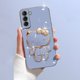 thumbnail image 3 of Luxury Plating Hello Kitty Case for Samsung Galaxy S23 S22 Ultra S21 S20 FE S10 S9 S8 Note 20 9 8 Plus 10 Lite Mirror Rack Cover, 3 of 5