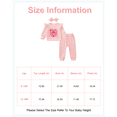thumbnail image 2 of Baby Girl Clothes 12 Months Girls First Birthday Outfit 1 Year Old Girl Birthday Long Sleeve Sweatshirt Top Pants Set for Baby Girl Gift Pink, 2 of 6