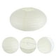 thumbnail image 5 of 2 faroles de papel: elegante pantalla para farolillos de papel, ideal para decoración del hogar y celebraciones. Cubierta de luz colgante plegable para fiestas., 5 of 7