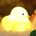 thumbnail image 1 of Cute Night Light Animal LED Night Lamp Bear Duck Rabbit Pig Chicken Portable Baby Night Light Creative Atmosphere Light Battery Operated Bedroom Bedside Sleep Light, 1 of 7